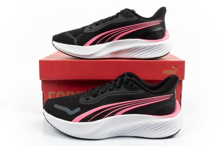 Puma Pounce Lite Damen-Sportschuhe, leicht und bequem, Schwarz