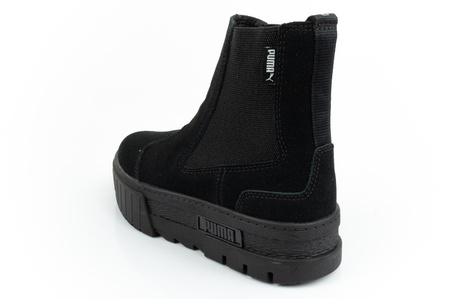 Puma Mayze Chelsea Wildleder Damen Stiefeletten [382829 01] Schwarz.