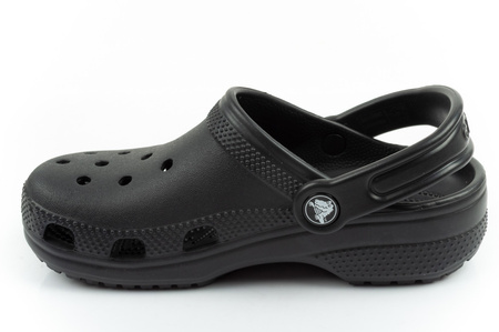 Crocs Classic Clog K Kinder-Clog-Sandalen, schwarz, modisch, bequem