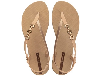 Ipanema Sandal Class Damen-Flip-Flops in Beige mit Gold