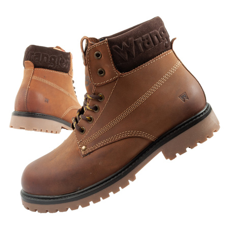 Wrangler Arch Herren Chelsea Boots, Elegante Stiefel, Echtleder, Braun