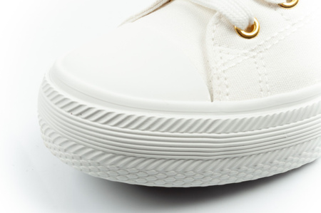 Lee Cooper Damen-Sneaker, modische weiße Slipper