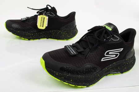 Skechers Go Run Herren-Sportschuhe [220874/BKLM], Schwarz.