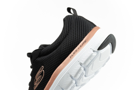 Skechers Flex Appeal 4.0 Brillant View Damen Sportschuhe [149303/BKRG], schwarz.