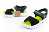 Skechers Kindersandalen [406512L/BKLM], schwarz.