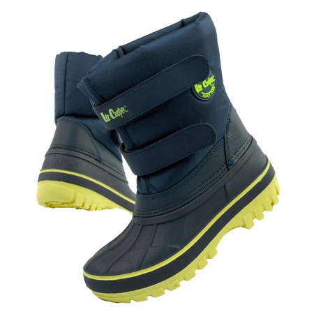 Lee Cooper Kinder-Schneestiefel [LCJ-24-44-2845K], Marineblau.