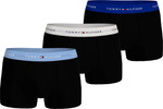 Tommy Hilfiger 3er-Pack Herren-Boxershorts, schwarze Baumwolle, bequem