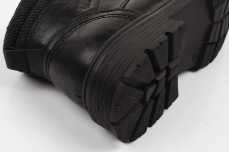 Wrangler Gillen Herren-Ankle-Boots mit Fellfutter, Schwarz, Modische, gefütterte Stiefel