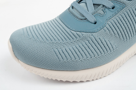 Skechers Bobs Squad-Tough Talk Damen Sportschuhe, leicht und bequem, blau