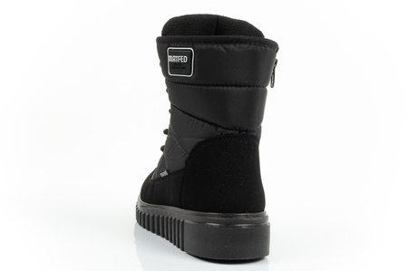 Progres Damen-Winterschuhe [PROGJ-24-157] isoliert, schwarz.