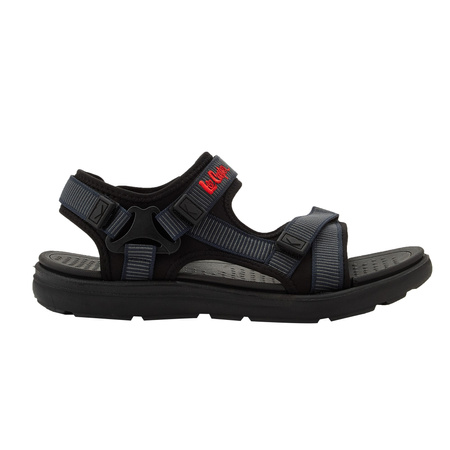 Lee Cooper Herren-Sandalen mit Klettverschluss für den Sommer und den
