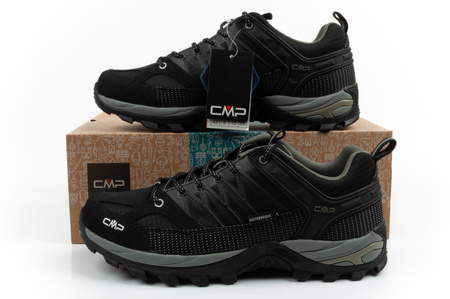 CMP Rigiel Herren-Wanderschuhe, wasserdicht, Schwarz