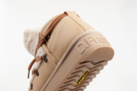 D.Franklin Damen-Winterschuhe [DFSH370011-BEIG], Beige.