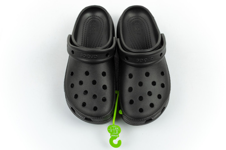 Crocs Klassische Plateau-Clog-Sandalen für Damen und Herren, Schwarz, Unisex, modisch