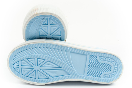 Leomil Kinder-Sportschuhe: Stitch Sneaker, bequem, leicht, weiß