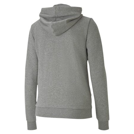 Puma TeamGoal 23 Casuals Damen-Kapuzenpullover mit Reißverschluss [657083 33], grau.