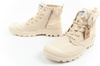 Palladium Pampa Zip Herren-High-Top-Sneaker in Beige