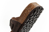 Bio Bio Herren-Flip-Flops, vorgeformte Zehentrenner, Naturleder, Braun