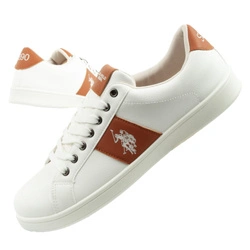 U.S. Polo Assn. Herren-Sneaker, modisch, weiß, bequem