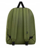 Vans Old Skool Drop Schulrucksack, Sportliches Grün, Klassischer City-Style, 22 l