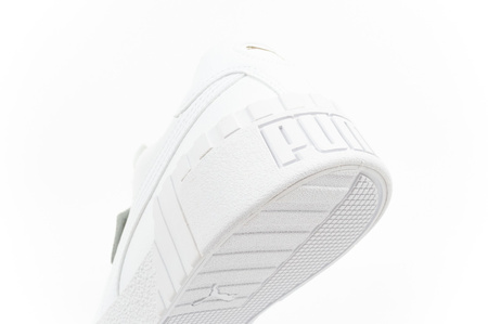 Puma Cali Damen Sportschuhe Sneakers Leder weiß Plateau modisch