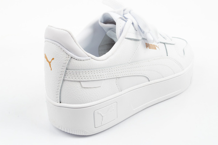 Puma Carina Street Damen-Sneaker aus Leder in Weiß