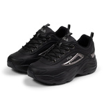 Fila Skye ZP Damen-Sneaker, modisch, leicht, Schwarz