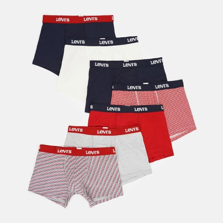 Levi's Herren Boxershort [701225625 004] 7er-Pack, mehrfarbig.