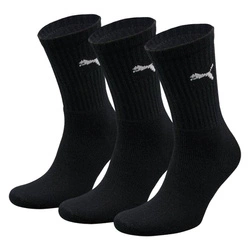Puma Crew Socken [7312 200] 3er-Pack, schwarz.
