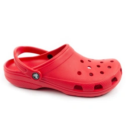 Crocs Clogs Sandalen für Damen und Herren, klassisch rot, unisex, modisch