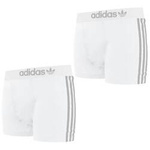 Adidas Originals 2 PAK Herren-Boxershorts [4A4M51], weiß.