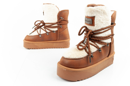 D. Franklin Damen-Winterstiefel, isoliert, Braun