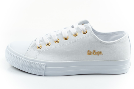 Lee Cooper Damen-Sneaker, modisches Weiß, bequem