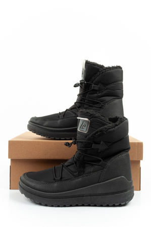 Easy Way Winterstiefel, Damen-Schneestiefel, gefüttert, modisches Schwarz