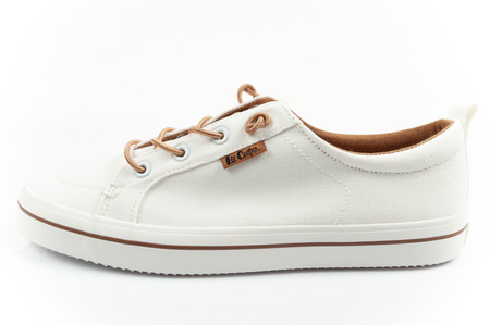Lee Cooper Damen-Sneaker, modisches Weiß, bequem