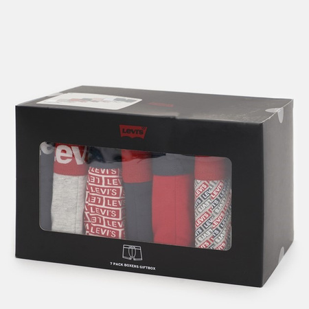 Levi's Herren Boxershort [701225625 004] 7er-Pack, mehrfarbig.