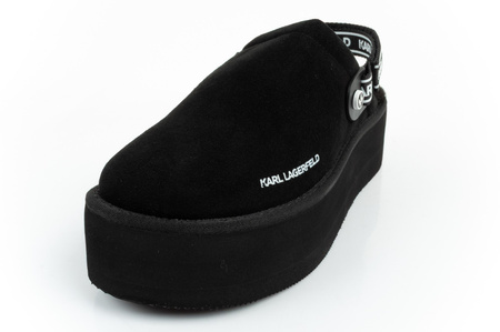 Karl Lagerfeld Thermoschuhe isolierte Slipper Pantoletten mit Fell [KL48502 50X]