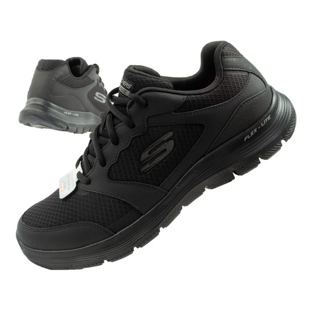 Skechers Flex Advantage 4.0 – Bequeme schwarze Herren-Sportschuhe