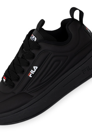 Fila Superbubble Damen-Sneaker, modisch, schwarz, bequem, leicht