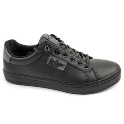 Lee Cooper Herren-Sneaker, modisch, Schwarz