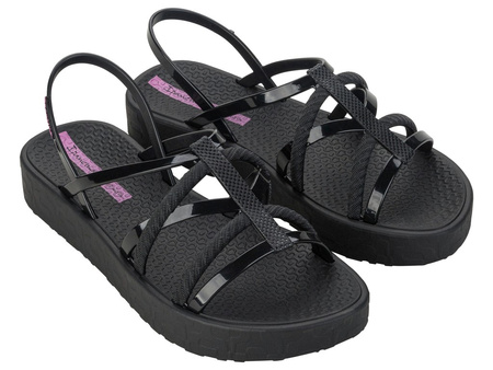 Ipanema Diversa Flatform [27238 BH322] Damen Sandalen, Schwarz.