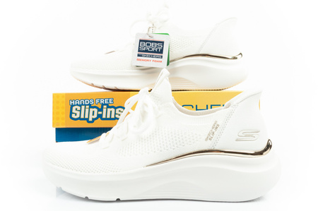 Skechers Bobs B Love-True Delight Damen Sportschuhe Slip-Ins [117617/WHT]