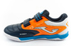 Joma Cancha JR 2633 Hallenfußballschuhe für Kinder mit Klettverschluss