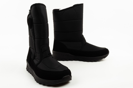 Progress Herren-Winterstiefel, modische, gefütterte Stiefel mit Klettverschluss