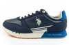 U.S. Polo Assn Sportschuhe, Herren-Sneaker, modisch, bequem, Blau