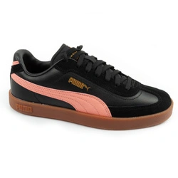 Puma Damen-Sportschuhe Club II Era Sneaker, schwarz, modisches Leder