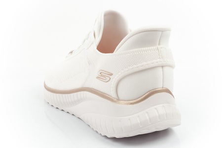 Skechers Bobs Squad Chaos Slip-Ins Damen-Sneaker in Weiß