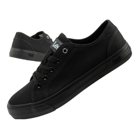 Lee Ava Low Herren-Sneaker, Schwarz, Modisch, Bequem