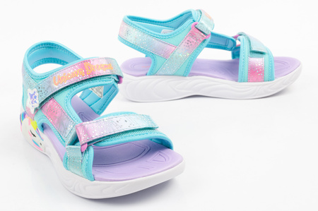 Skechers Unicorn Dreams LED-Sandalen für Mädchen
