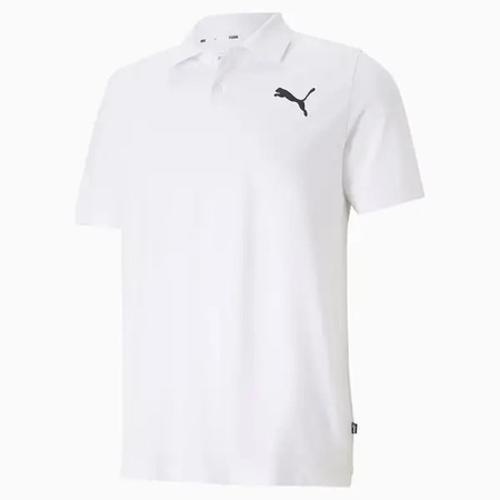 Herren Puma Ess Pique [586674 52] Polo-Sportshirt, Weiß.